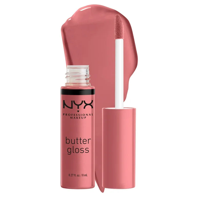 Nyx Cosmetics Butter Gloss Non-Sticky Lip Gloss Cream Tiramisu