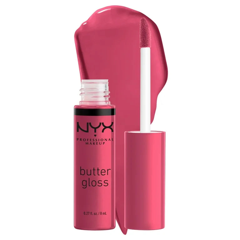 Nyx Cosmetics Butter Gloss Non-Sticky Lip Gloss Cream Strawberry Cheesecake