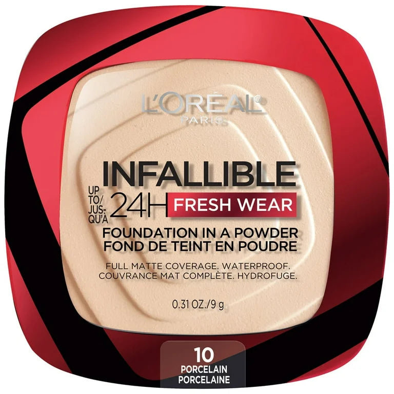 Loreal Infallible Fresh Wear 24 Hr Powder Foundation Makeup