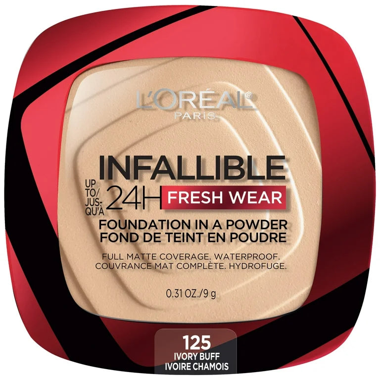 Loreal Infallible Fresh Wear 24 Hr Powder Foundation Makeup