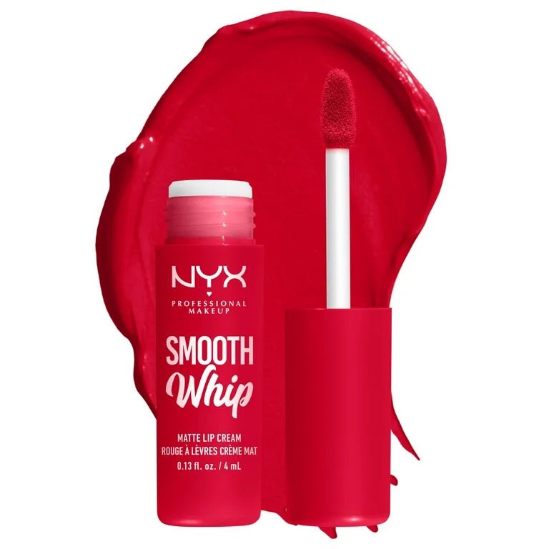 Nyx Cosmetics Smooth Whip Blurring Matte Liquid Lipstick Cherry Creme