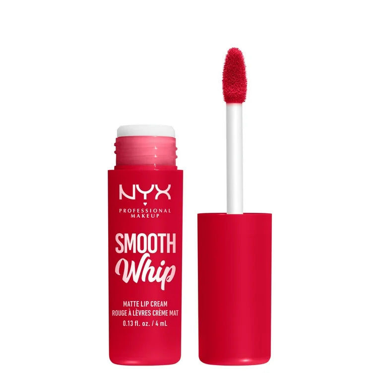 Nyx Cosmetics Smooth Whip Blurring Matte Liquid Lipstick Cherry Creme