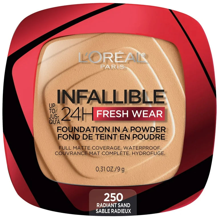 Loreal Infallible Fresh Wear 24 Hr Powder Foundation Makeup