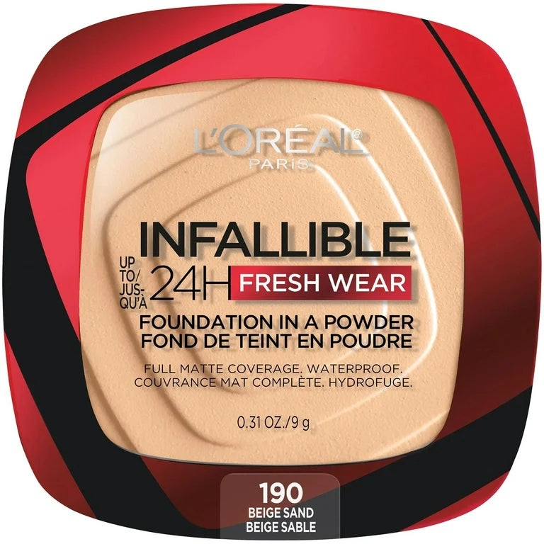 Loreal Infallible Fresh Wear 24 Hr Powder Foundation Makeup