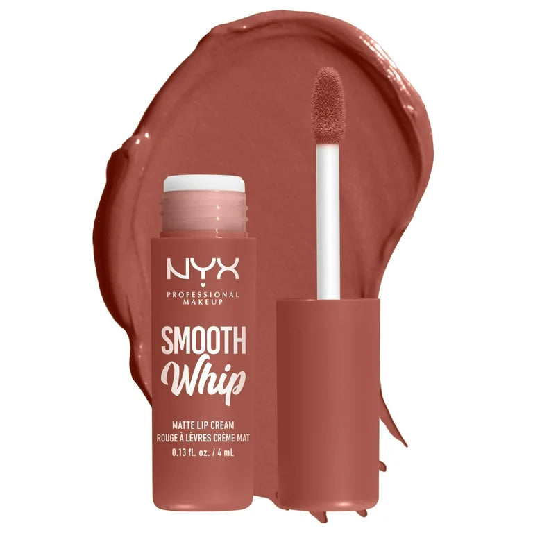 Nyx Cosmetics Smooth Whip Blurring Matte Liquid Lipstick Teddy Fluff