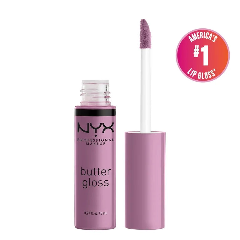 Nyx Cosmetics Butter Gloss Non-Sticky Lip Gloss Cream Marshmallow