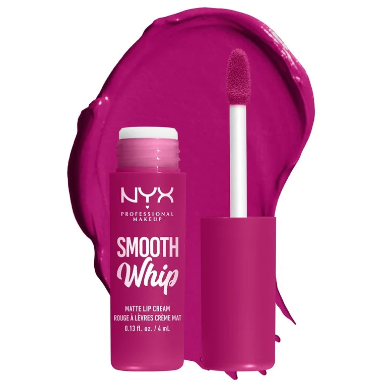 Nyx Cosmetics Smooth Whip Blurring Matte Liquid Lipstick Bday Frosting