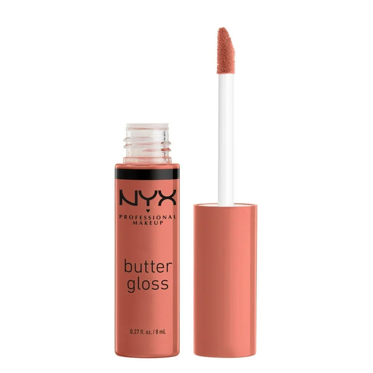 Nyx Cosmetics Butter Gloss Non-Sticky Lip Gloss Cream Bit of Honey