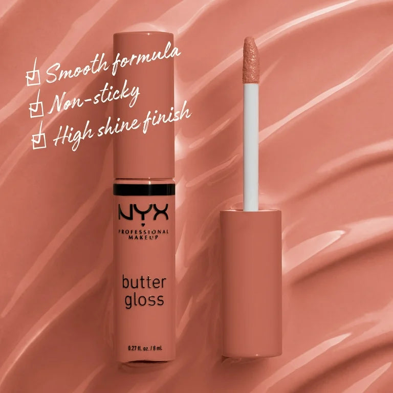 Nyx Cosmetics Butter Gloss Non-Sticky Lip Gloss Cream Sugar High