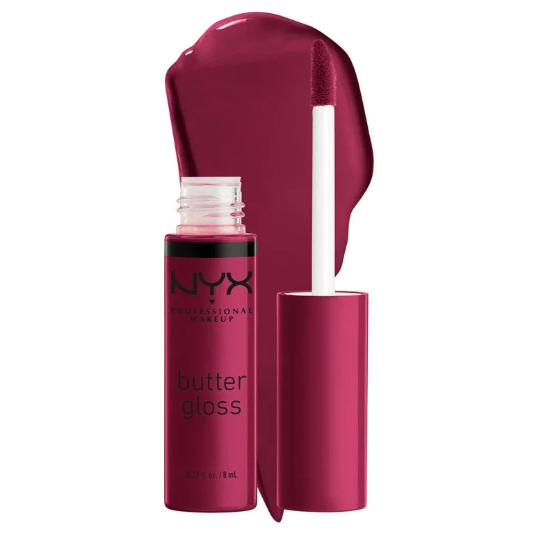 Nyx Cosmetics Butter Gloss Non-Sticky Lip Gloss Cream Devil Food Cake