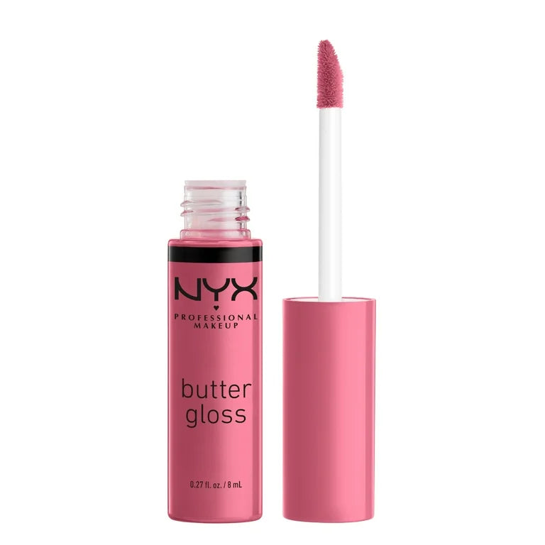 Nyx Cosmetics Butter Gloss Non-Sticky Lip Gloss Cream Angel Food Cake
