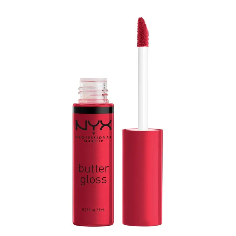 Nyx Cosmetics Butter Gloss Non-Sticky Lip Gloss Cream Red Velvet