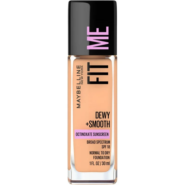Maybelline New York Fit Me Dewy + Smooth Liquid Foundation