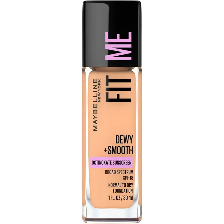 Maybelline New York Fit Me Dewy + Smooth Liquid Foundation