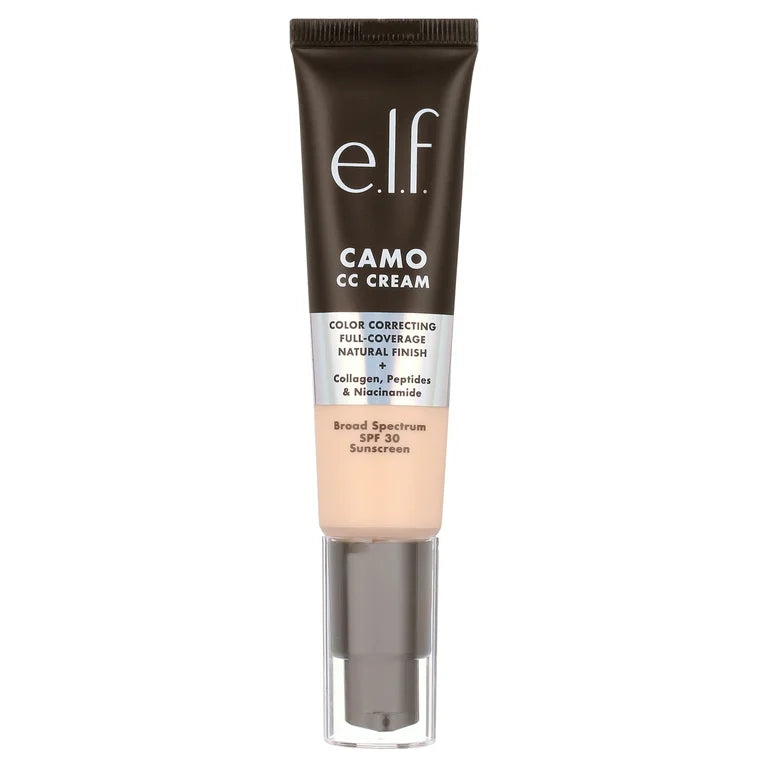 Elf Cosmetics Camo CC Cream Fair 125 C Fair With Cool Peach Undertones