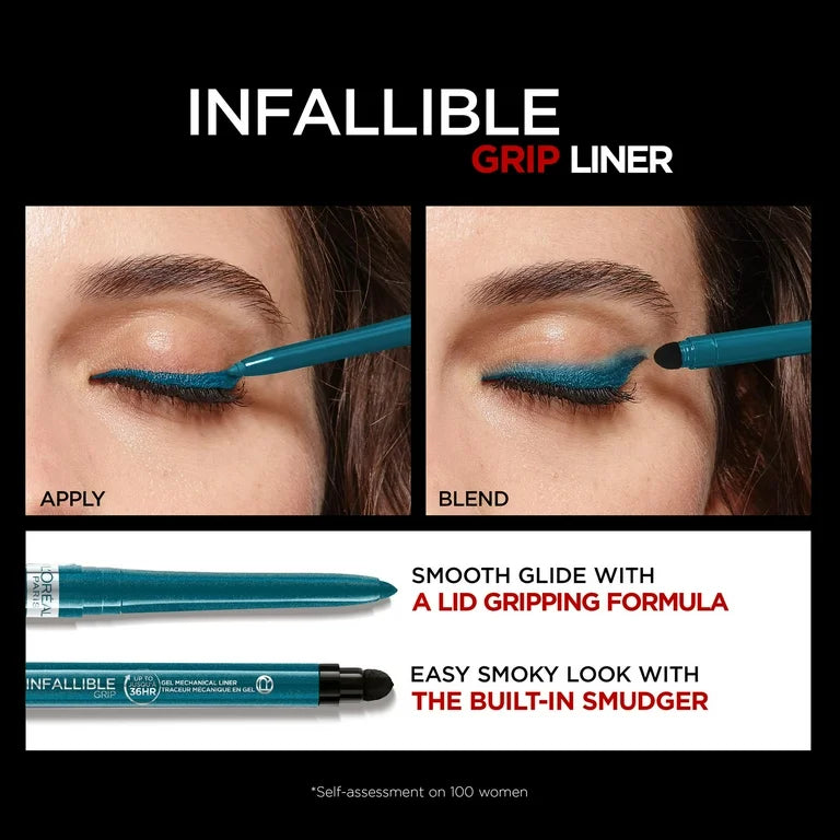 Loreal Paris Infallible Grip Mechanical Gel Eyeliner-240 Turquoise