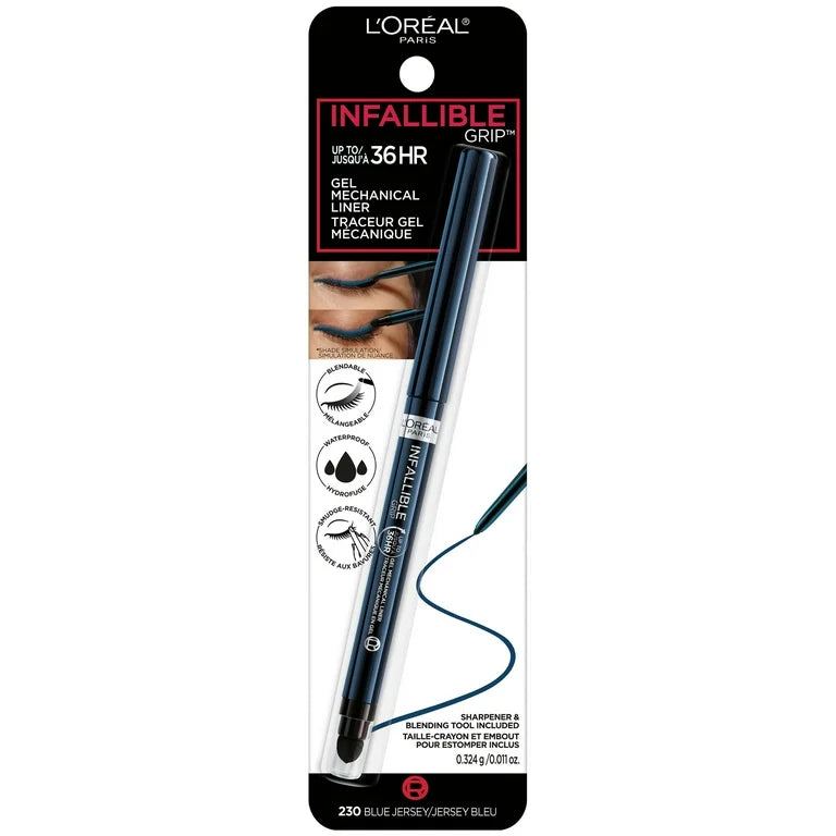Loreal Paris Infallible Grip Mechanical Gel Eyeliner-230 Blue Jersey