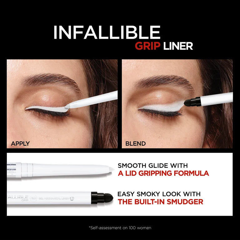 Loreal Paris Infallible Grip Mechanical Gel Eyeliner-260 White