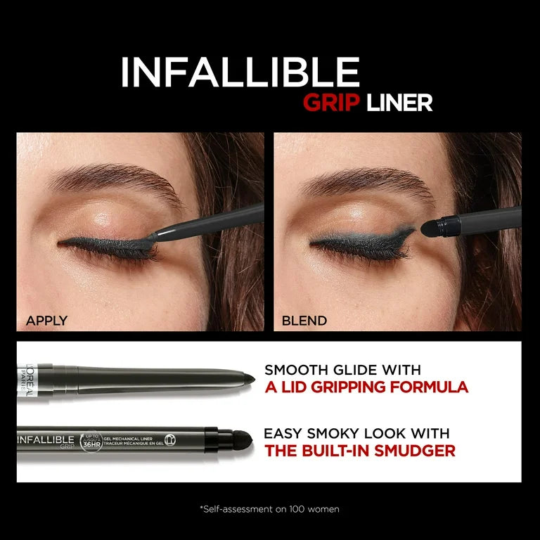 Loreal Paris Infallible Grip Mechanical Gel Eyeliner-210 Taupe Grey