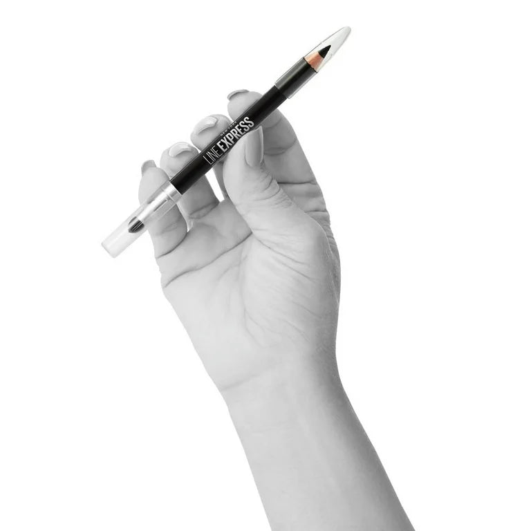 Maybelline Line Express Sharpenable Wood Pencil Eyeliner 01 Ebony Black