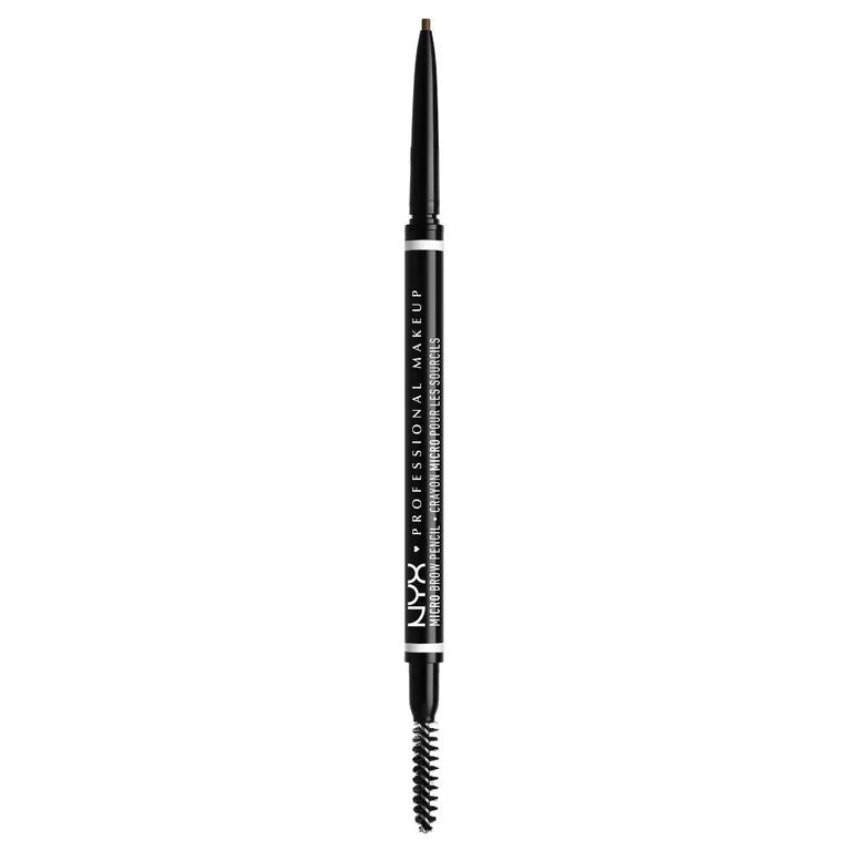 Nyx Cosmetics Micro Brow Duo Pencil And Brow Brush Grey
