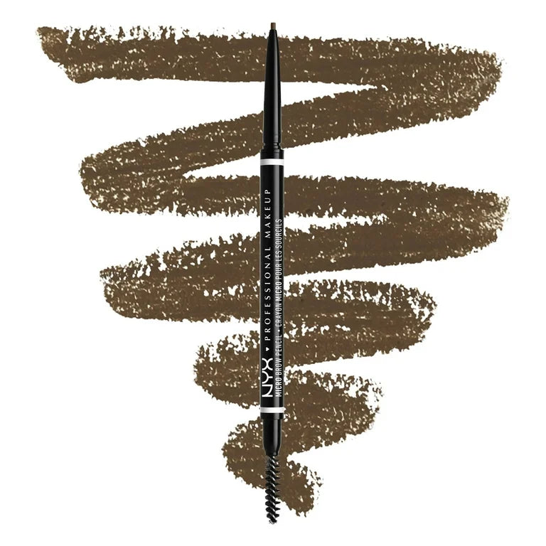 Nyx Cosmetics Micro Brow Duo Pencil And Brow Brush Grey
