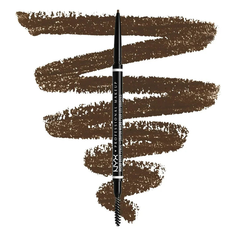 Nyx Cosmetics Micro Brow Duo Pencil And Brow Brush Brunette