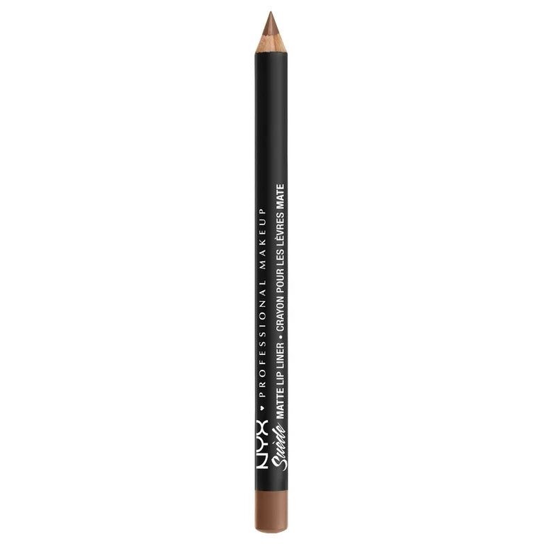 Nyx Cosmetics Suede Matte Lip Liner Velvet Soft Vegan Lip Pencil Soft Spoken