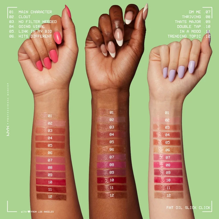 Nyx Fat Oil Slick Click Lip Oil Stick 02 Clout
