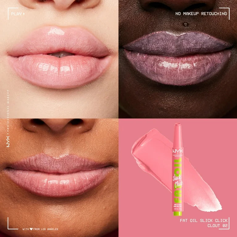 Nyx Fat Oil Slick Click Lip Oil Stick 02 Clout