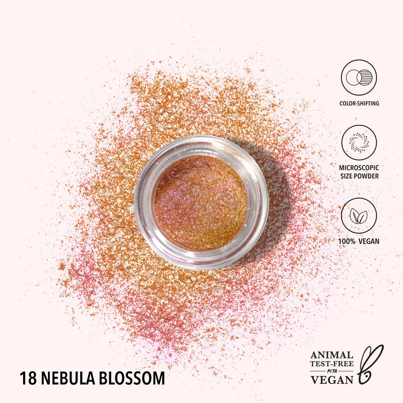 Moira Starstruck Chrome Loose Powder 18, Nebula Blossom