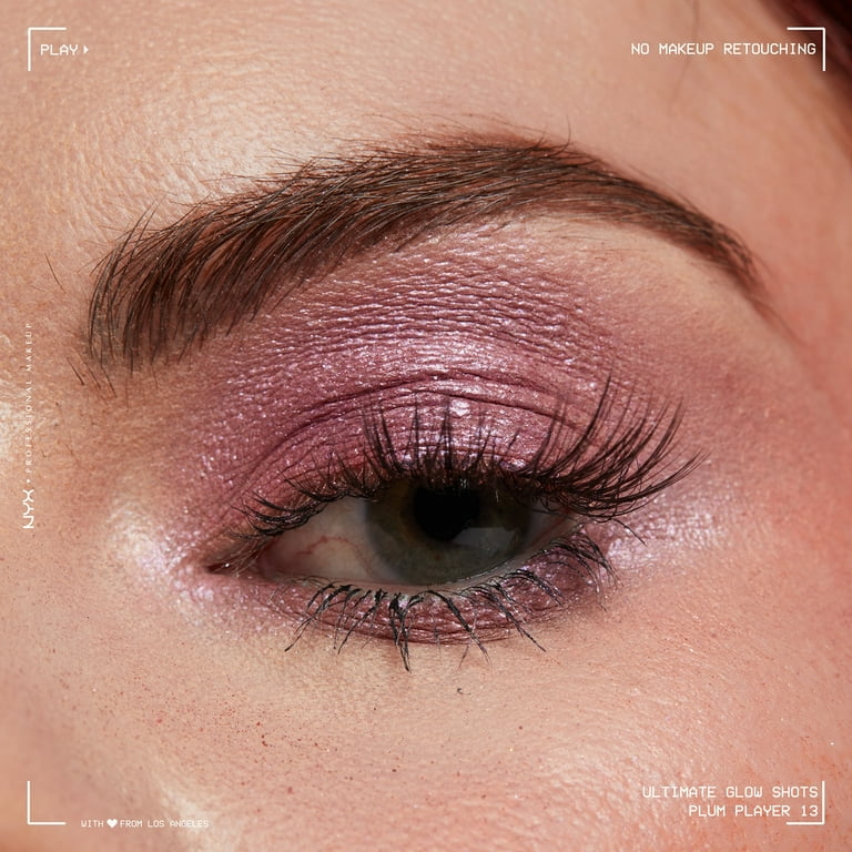 Nyx Cosmetics Ultimate Glow Shots Liquid Eyeshadow Plum Player