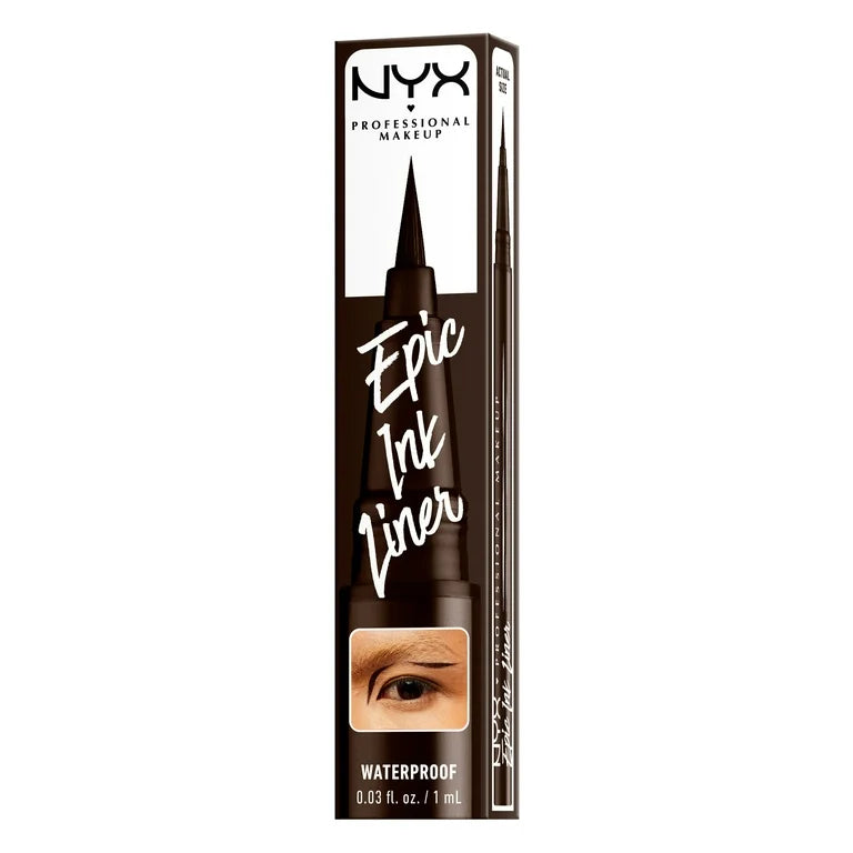 Nyx Cosmetics Epic Ink Waterproof Liquid Eyeliner Dark Milk Chocolate