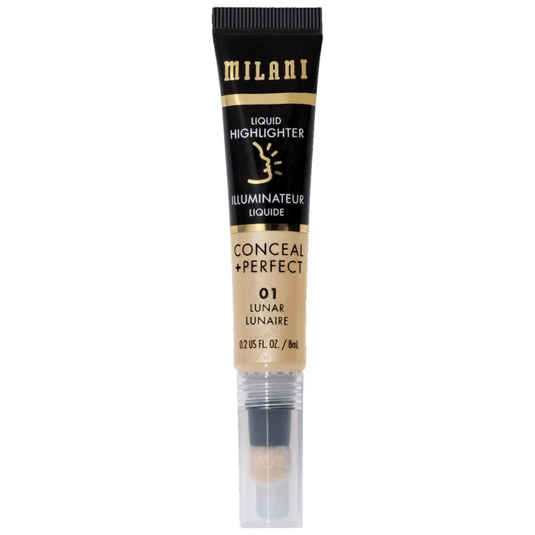 Milani Cosmetics Conceal + Perfect Liquid Highlighter, 01 Lunar