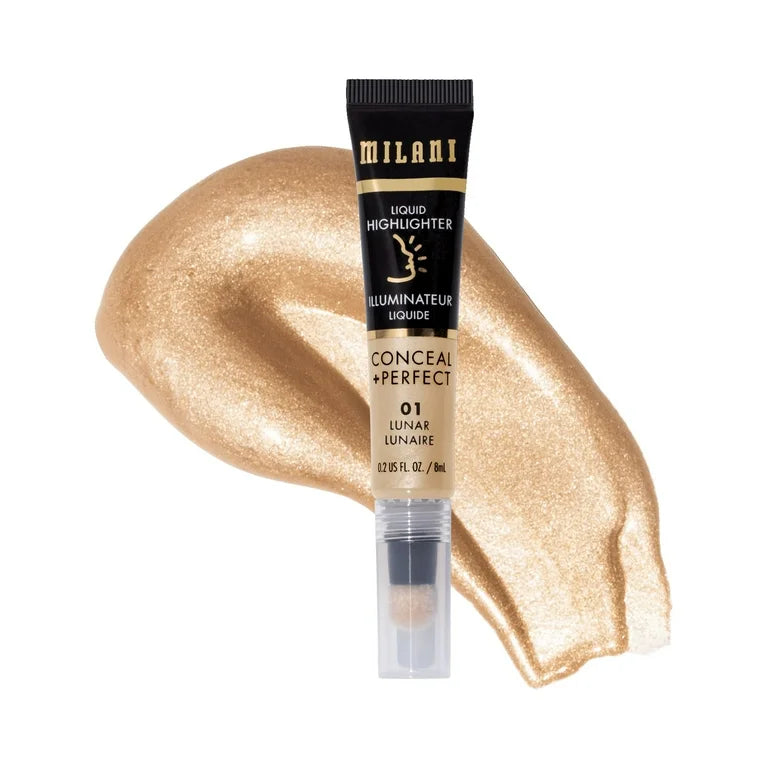 Milani Cosmetics Conceal + Perfect Liquid Highlighter, 01 Lunar