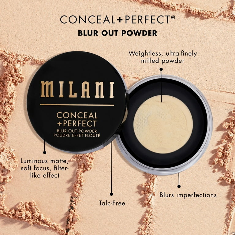 Milani Conceal + Perfect Blur Out Powder, 01 Translucent