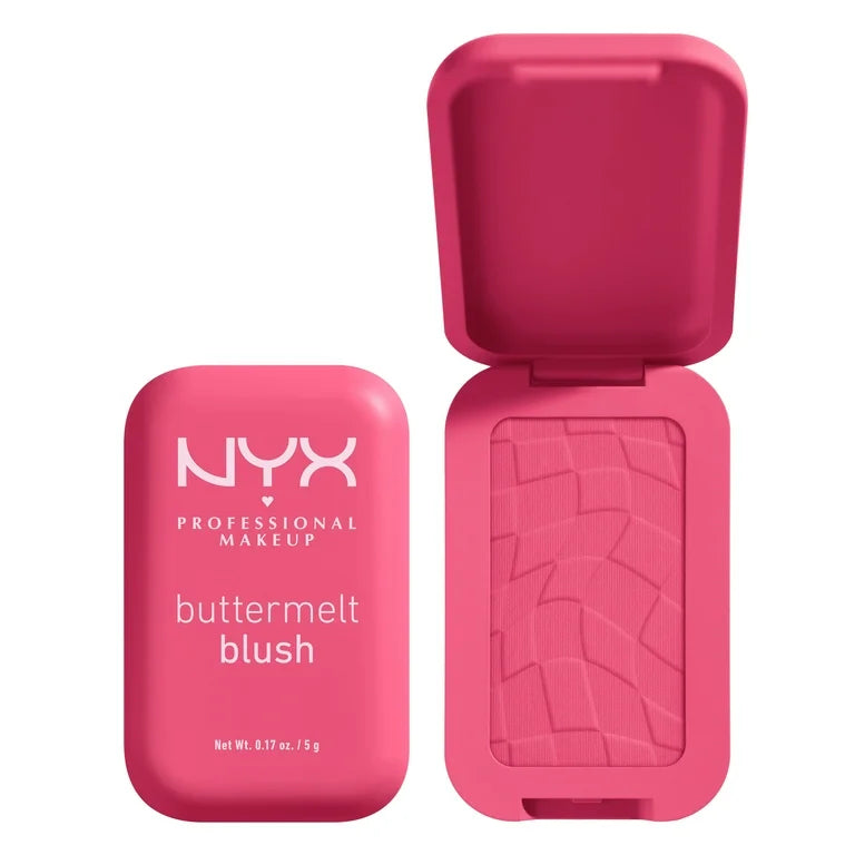 Nyx Buttermelt Pressed Powder Blush Getting Butta 5g