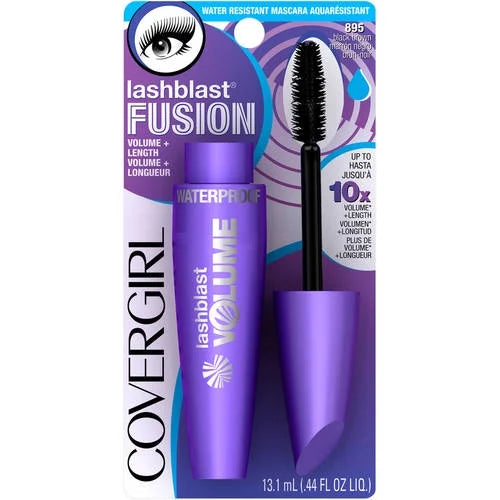 Cover Girl  Lash Blast Fusion Mascara Water Proof, 885 Very Black