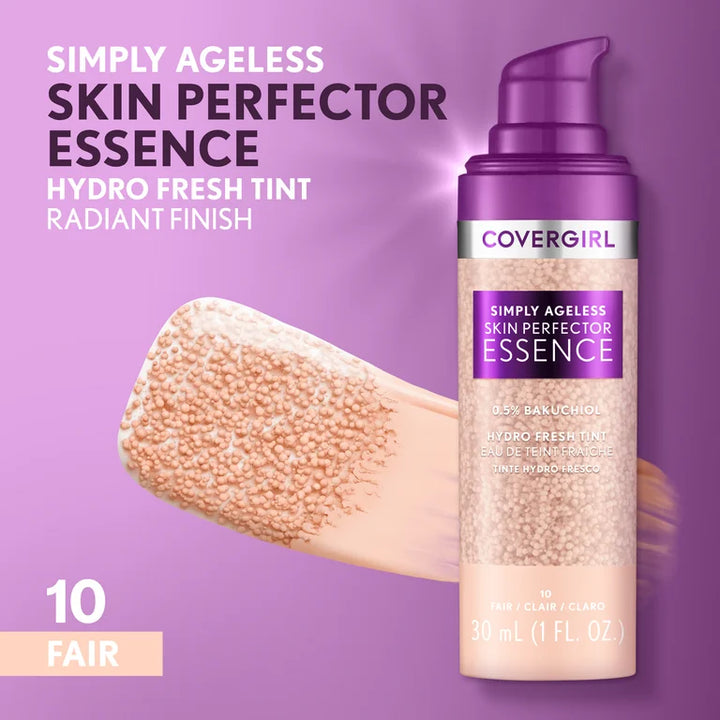 Cover Girl Simply Ageless Skin Perfector Essence Vegan Foundation