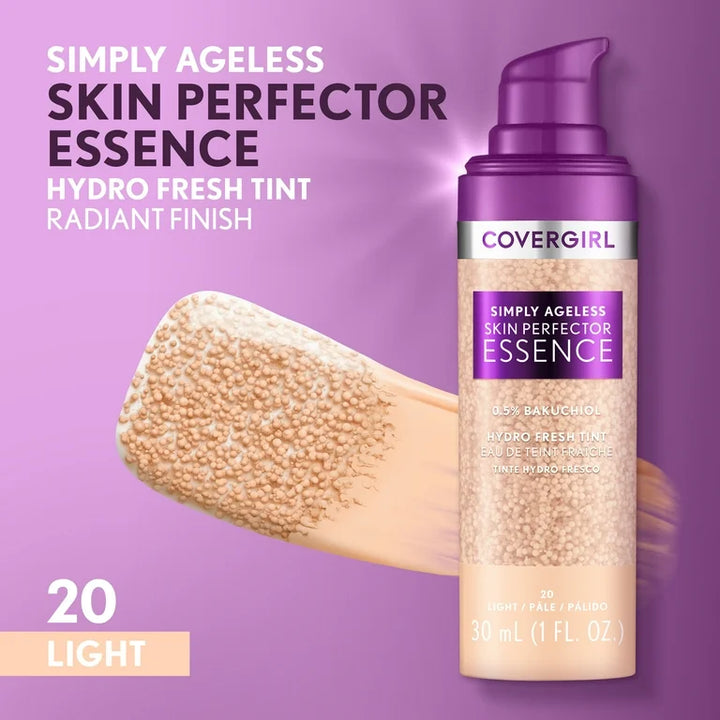Cover Girl Simply Ageless Skin Perfector Essence Vegan Foundation