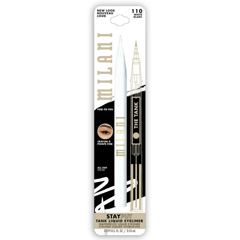 Milani Cosmetics Tank Liquid Eyeliner White