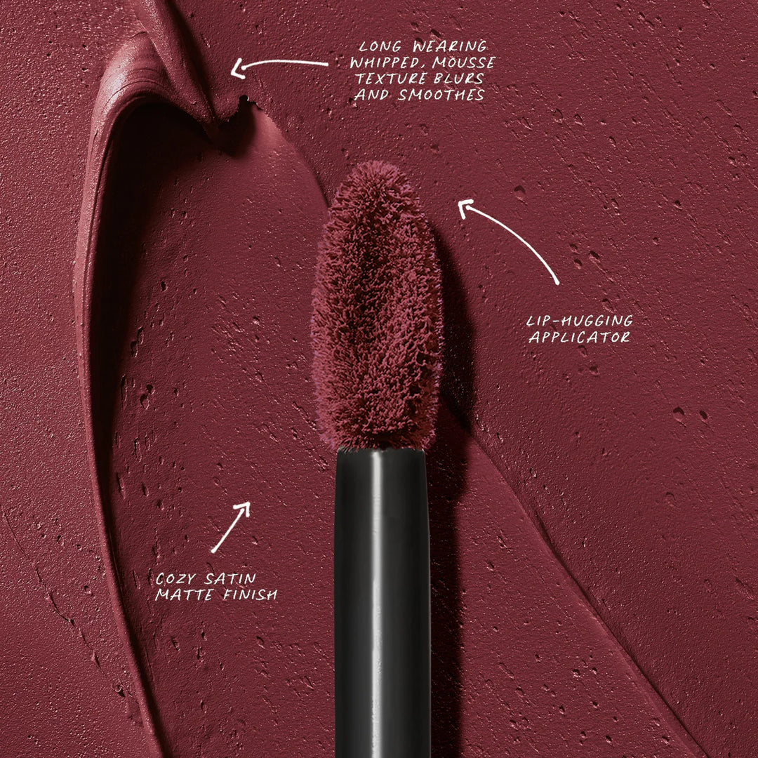 Makeup By Mario Cosmetics Ultra Suede Cozy Lip Creme Vampish