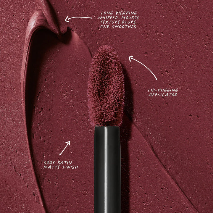 Makeup By Mario Cosmetics Ultra Suede Cozy Lip Creme Vampish