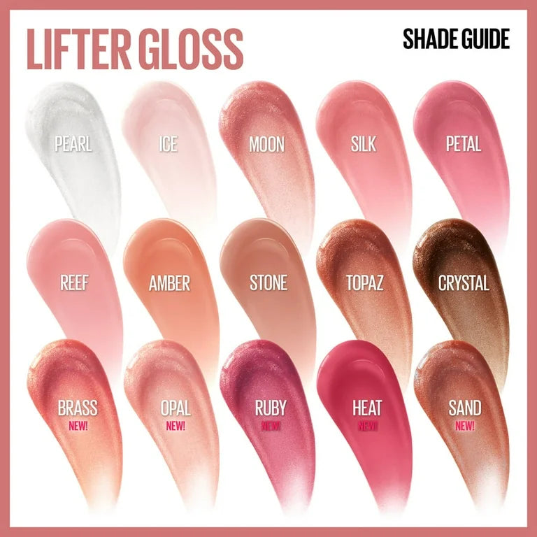 Maybelline Lifter Gloss Lip Gloss Makeup With Hyaluronic Acid Silk