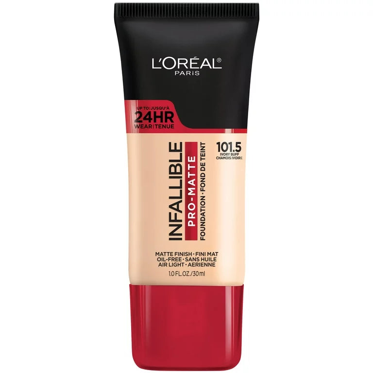 Loreal Paris Infallible Pro-Matte Liquid Foundation 101.5 Ivory Buff