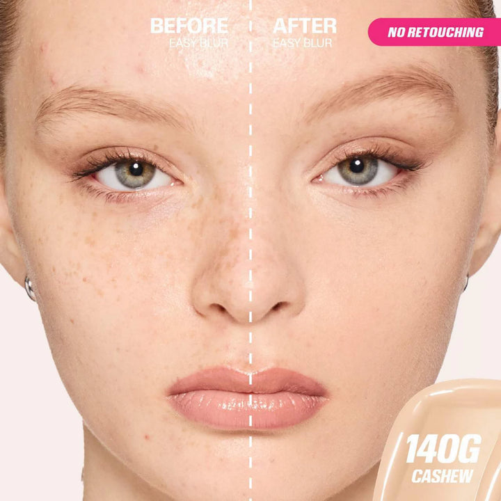 Huda Beauty Easy Blur Natural Airbrush Foundation with Niacinamide 140G Cashew