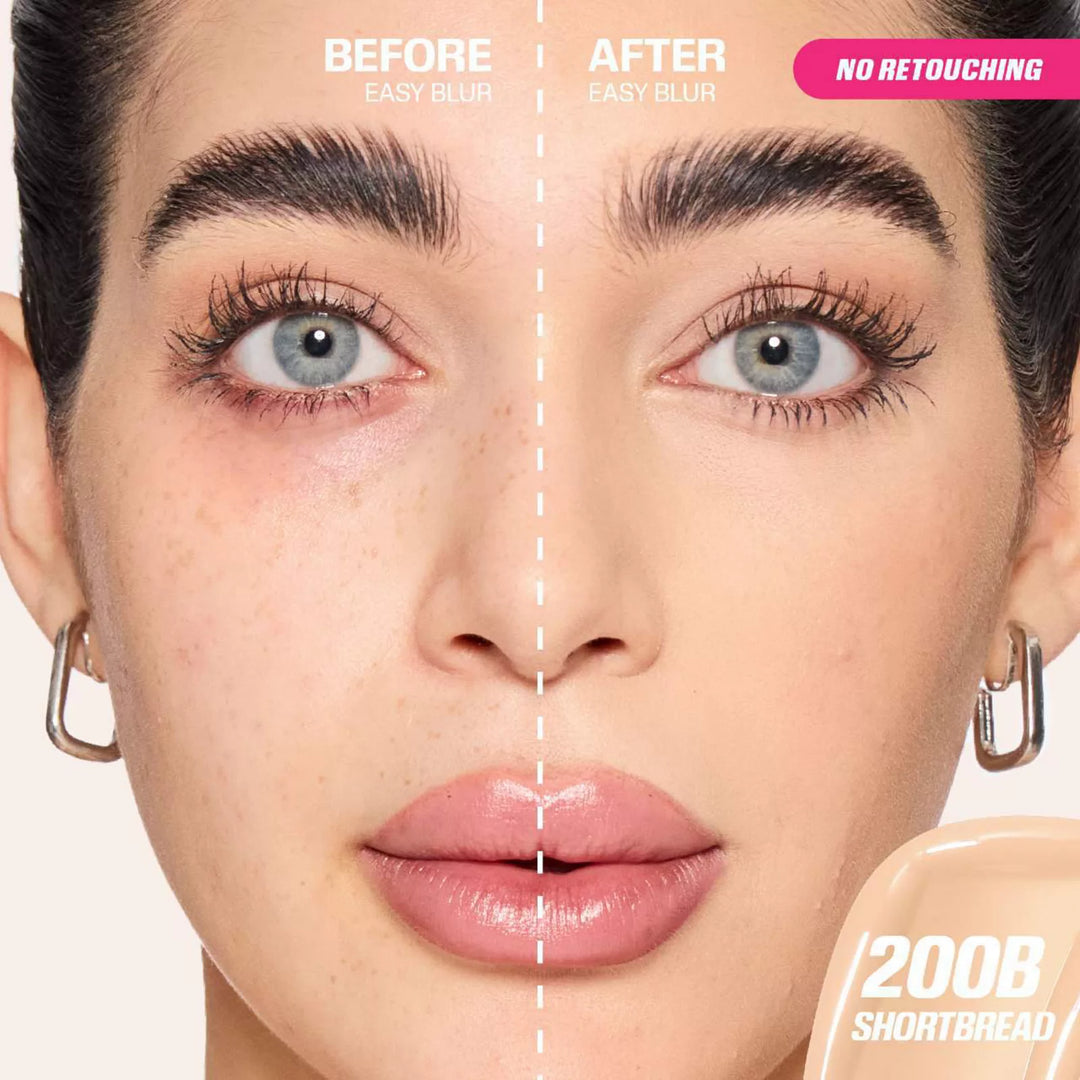 Huda Beauty Easy Blur Natural Airbrush Foundation with Niacinamide 200B Short Bread