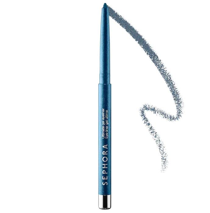 Sephora Collection Ultimate Gel Waterproof Eyeliner Pencil 19 Aqua Glitter
