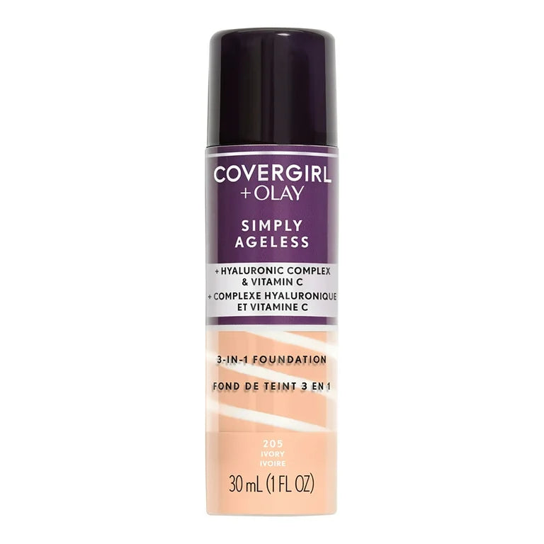 Cover Girl Olay Simply Ageless 3-in-1 Liquid Foundation 205