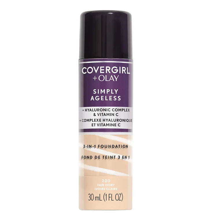Cover Girl Olay Simply Ageless 3-in-1 Liquid Foundation 200